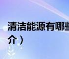 清洁能源有哪些（说一说清洁能源有哪些的简介）