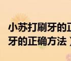 小苏打刷牙的正确方法多久刷一次（小苏打刷牙的正确方法）