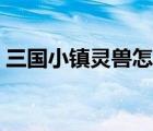 三国小镇灵兽怎么打（三国小镇灵兽易爆点）