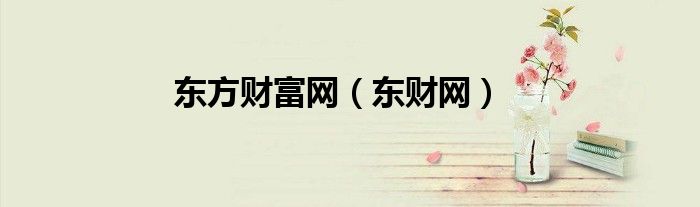 东方财富网（东财网）