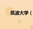 筑波大学（说一说筑波大学的简介）