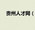贵州人才网（说一说贵州人才网的简介）
