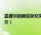 孟德尔的豌豆杂交实验（说一说孟德尔的豌豆杂交实验的简介）
