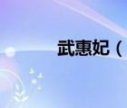 武惠妃（说一说武惠妃的简介）