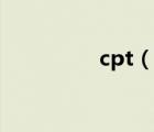 cpt（说一说cpt的简介）