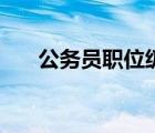 公务员职位级别表（区长是什么级别）