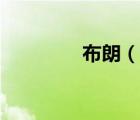 布朗（说一说布朗的简介）