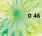0 46 deg  ( ) prime ( )