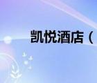 凯悦酒店（说一说凯悦酒店的简介）