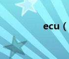 ecu（说一说ecu的简介）