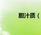 胆汁质（说一说胆汁质的简介）