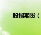 股指期货（说一说股指期货的简介）