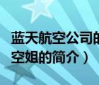 蓝天航空公司的空姐（说一说蓝天航空公司的空姐的简介）