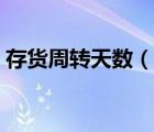 存货周转天数（说一说存货周转天数的简介）