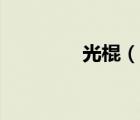 光棍（说一说光棍的简介）