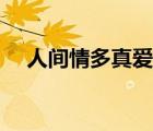 人间情多真爱难说歌曲原唱（人间情多）
