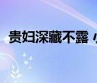 贵妇深藏不露 小说百度云（贵妇深藏不露）