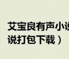 艾宝良有声小说全集打包下载（艾宝良有声小说打包下载）