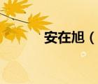 安在旭（说一说安在旭的简介）
