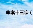 命案十三宗（说一说命案十三宗的简介）