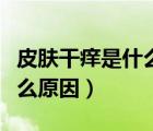 皮肤干痒是什么原因用什么药（皮肤干痒是什么原因）