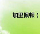 加里佩顿（说一说加里佩顿的简介）