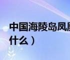 中国海陵岛凤凰之眼博览园（dnf凤凰之眼是什么）