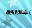 通货膨胀率（说一说通货膨胀率的简介）