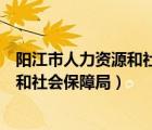 阳江市人力资源和社会保障局网上服务大厅（阳江人力资源和社会保障局）