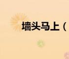 墙头马上（说一说墙头马上的简介）