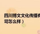四川博文文化传播有限公司（四川博文网络科技有限责任公司怎么样）
