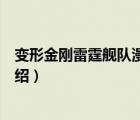 变形金刚雷霆舰队漫画叫什么（变形金刚之雷霆舰队角色介绍）