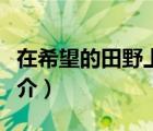 在希望的田野上（说一说在希望的田野上的简介）