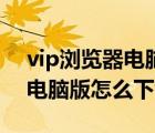 vip浏览器电脑版怎么下载不了（vip浏览器电脑版怎么下载）