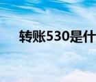 转账530是什么意思（530是什么意思）