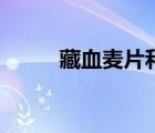 藏血麦片和燕麦片区别（藏血麦）
