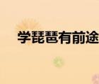 学琵琶有前途吗（学琵琶的好处和坏处）
