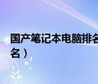 国产笔记本电脑排名前十名品牌（国产笔记本电脑排名前十名）