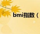 bmi指数（说一说bmi指数的简介）