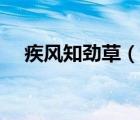 疾风知劲草（说一说疾风知劲草的简介）