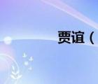 贾谊（说一说贾谊的简介）