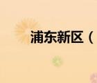 浦东新区（说一说浦东新区的简介）