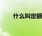 什么叫定额税（定额税是什么意思）
