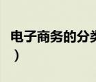 电子商务的分类和代表网站（电子商务的分类）