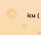 icu（说一说icu的简介）