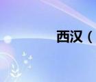 西汉（说一说西汉的简介）