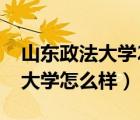 山东政法大学2022年录取分数线（山东政法大学怎么样）