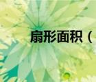 扇形面积（说一说扇形面积的简介）