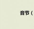 音节（说一说音节的简介）