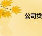 公司贷款买车（公司贷款）